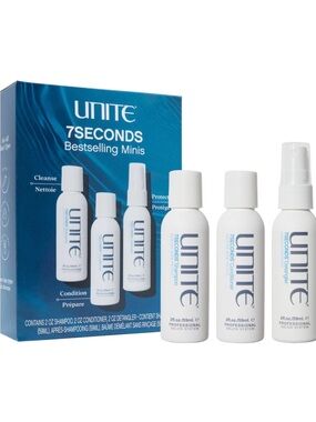UNITE 7SECONDS Bestselling Minis - White Travel Hair Care Set